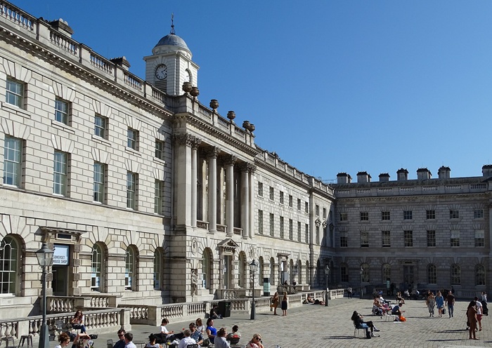 Somerset House in London, where Charles Dickens’ grandfather was involved in an embezzlement scandal.